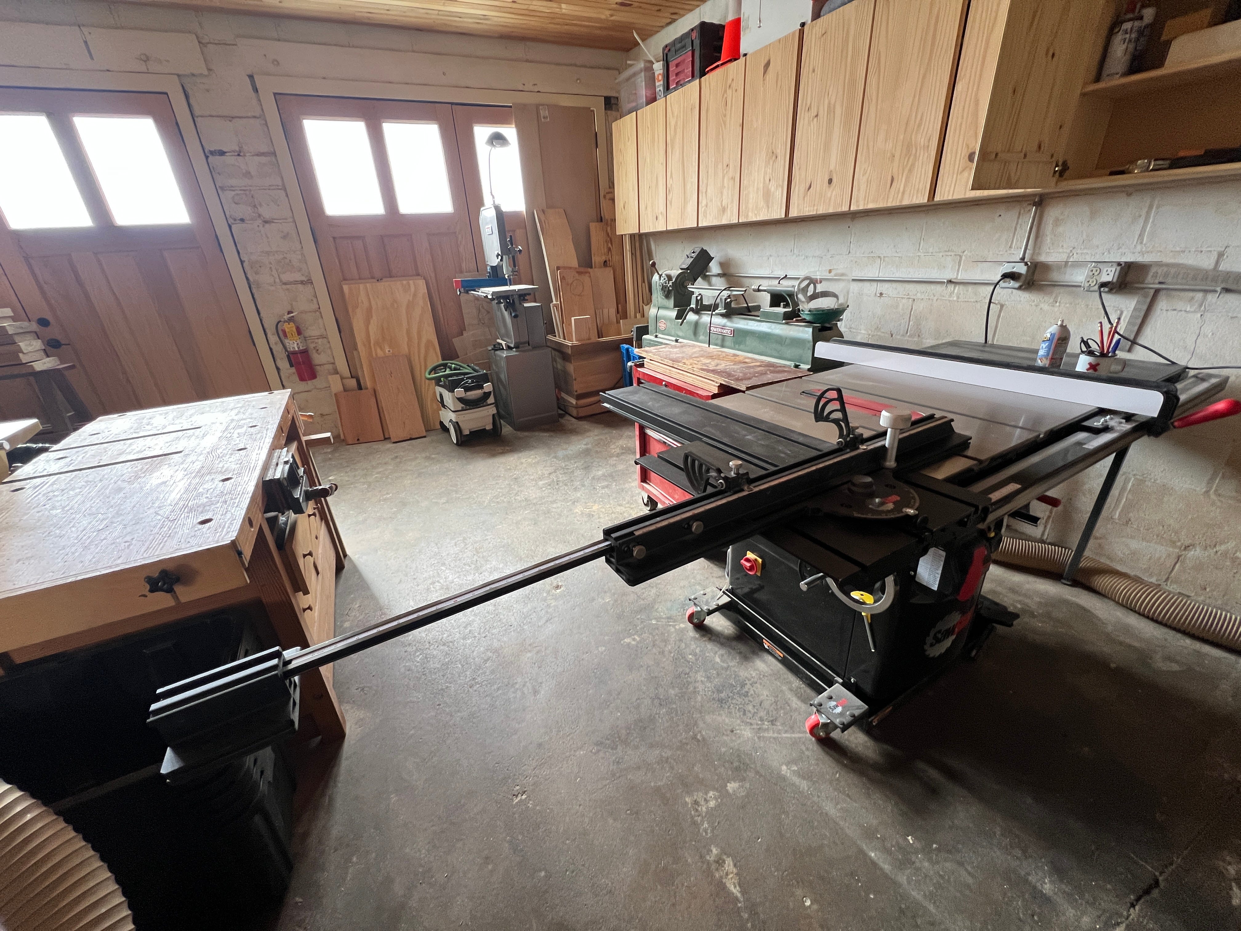 SawStop Sliding Crosscut Table & Mobile Base