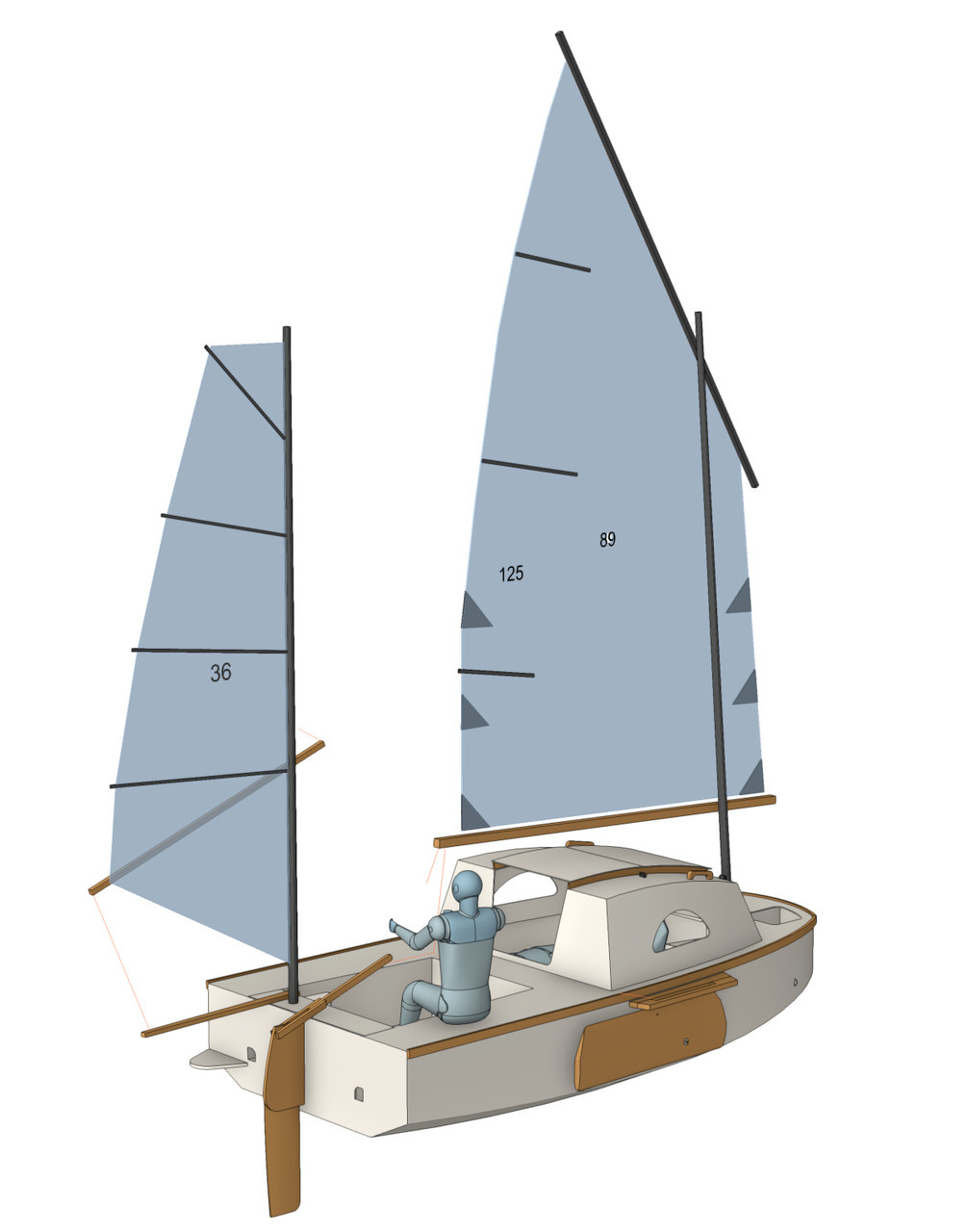 Micro Scow - by Joshua Colvin - Small Craft Advisor