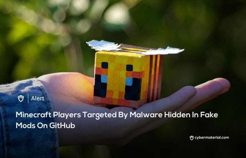 Fake Minecraft Mods On GitHub Spread Malware