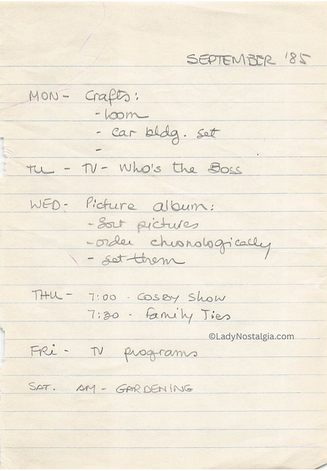 chores & activities-lady-nostalgia