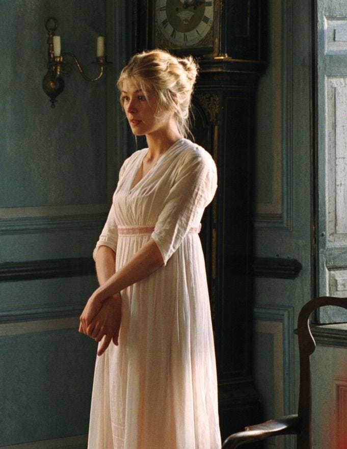 Rosamund Pike as Jane Bennet in Pride and Prejudice (2005)
