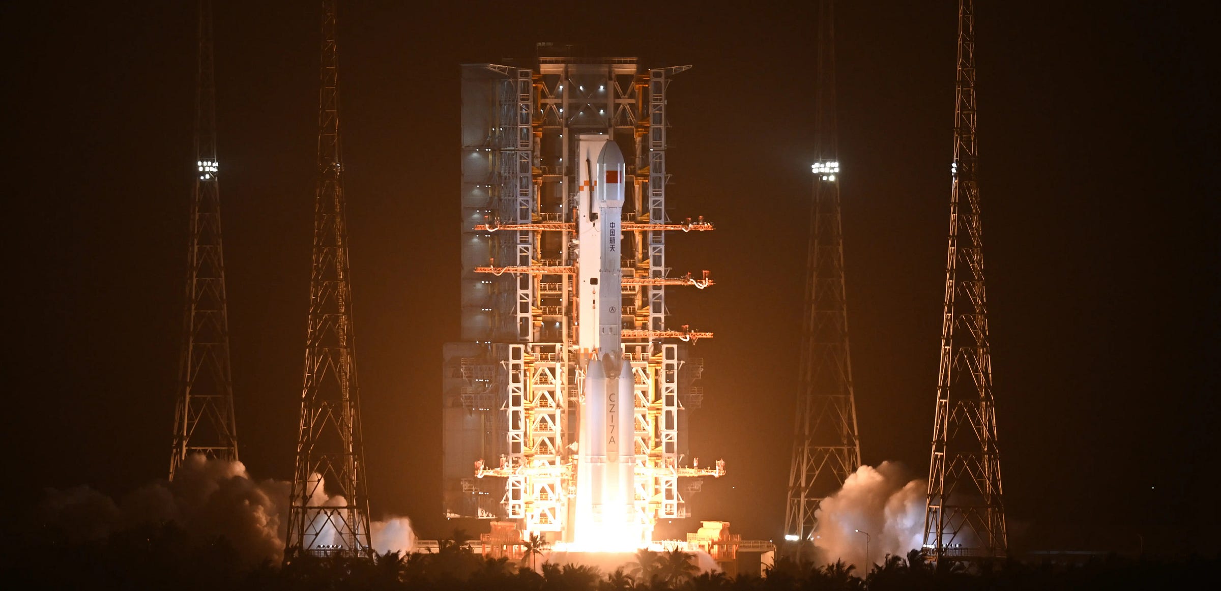 The Long March 7A Y10 vehicle lifting off from Launch Complex 201 at the Wenchang Space Launch Site on November 30th 2025. The Long March 7A Y10 vehicle lifting off from Launch Complex 201 at the Wenchang Space Launch Site on November 30th 2025.