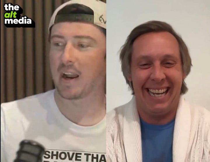 Adam shows off his new shirt