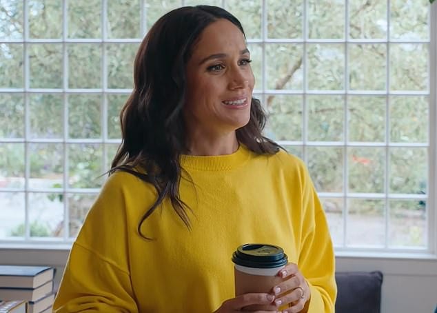 Meghan Markle appearing on Bloomberg's The Circuit. Viewers were left fascinated by her unusual use of the English language which produced multiple word salads