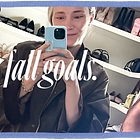 Goals for the Fall.