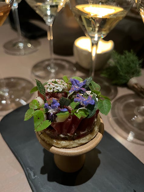 Tasting menu at Soil restaurant in Athens