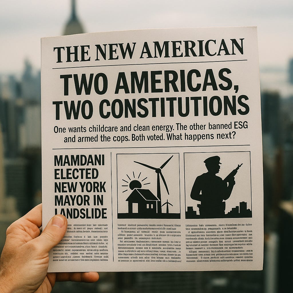 Two Americas Just Voted. Which one has a Future…