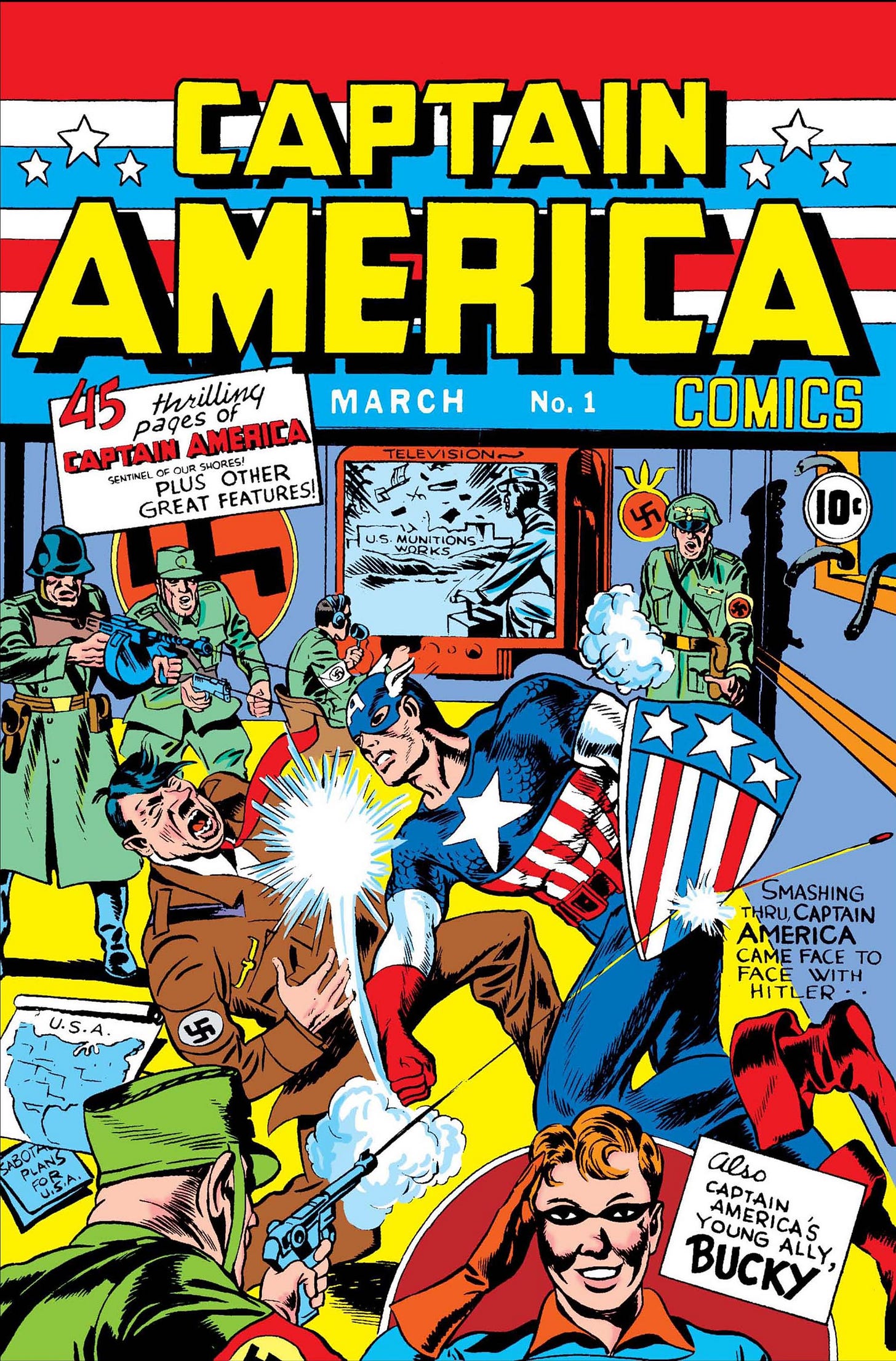 Captain America Comics (1941) #1 | Comic Issues | Marvel Captain America Comics (1941) #1 | Comic Issues | Marvel