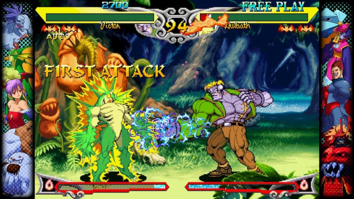 Discovering Vampire Savior: The Lord of Vampire / Darkstalkers 3 on  Nintendo Switch / Arcade – Retro Arcadia