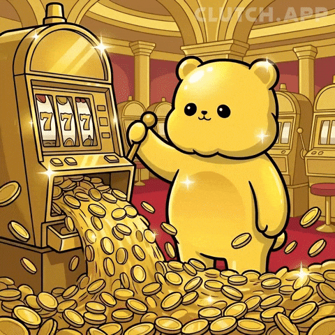 Winning Money Money GIF by Kanpai Pandas