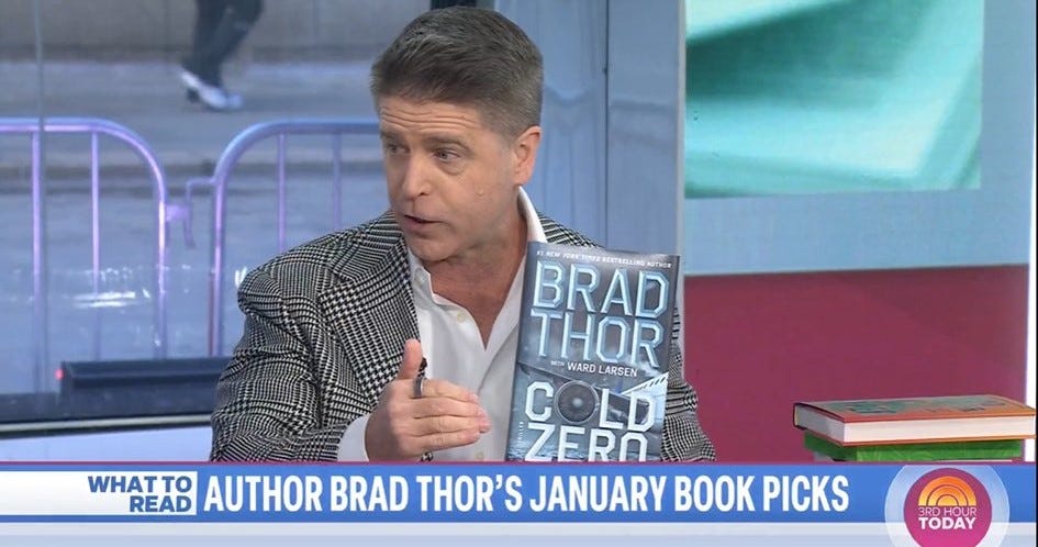 COLD ZERO: Brad Thor's Next Novel to Be Made into Major Feature Film ...