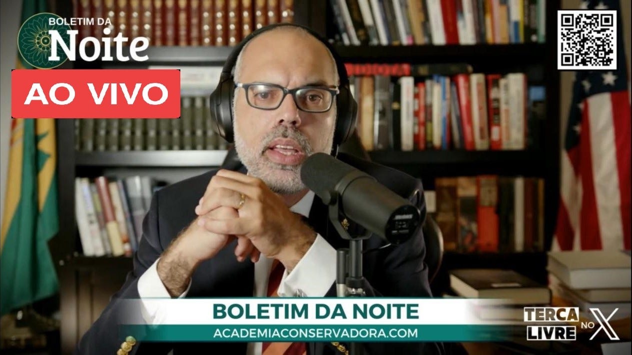 Allan dos Santos, Boletim da Noite - Terça Livre