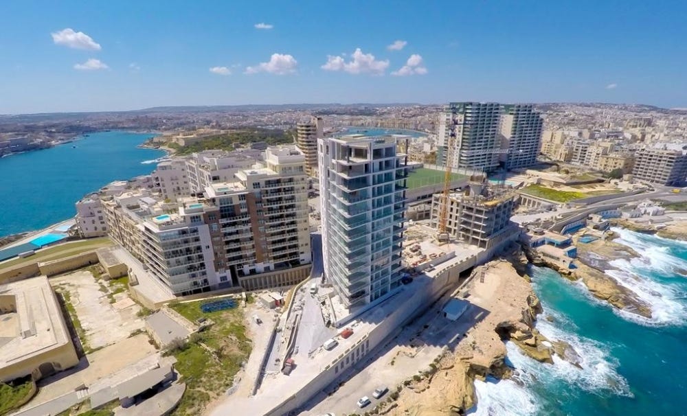 As he willed it: Bertie Mizzi always wished to see Tigné turned into a luxury development