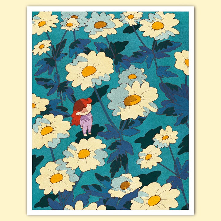 Risographs by Natalie Andrewson and Asami Watanabe