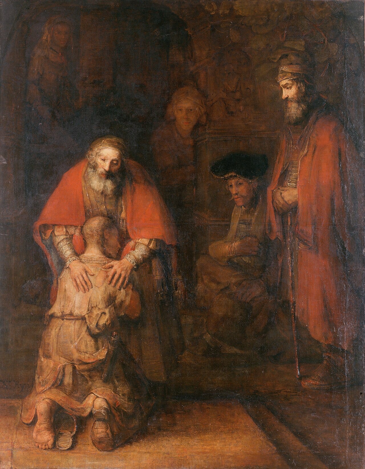 Rembrandt Prodigal Son embrace Rembrandt Prodigal Son embrace