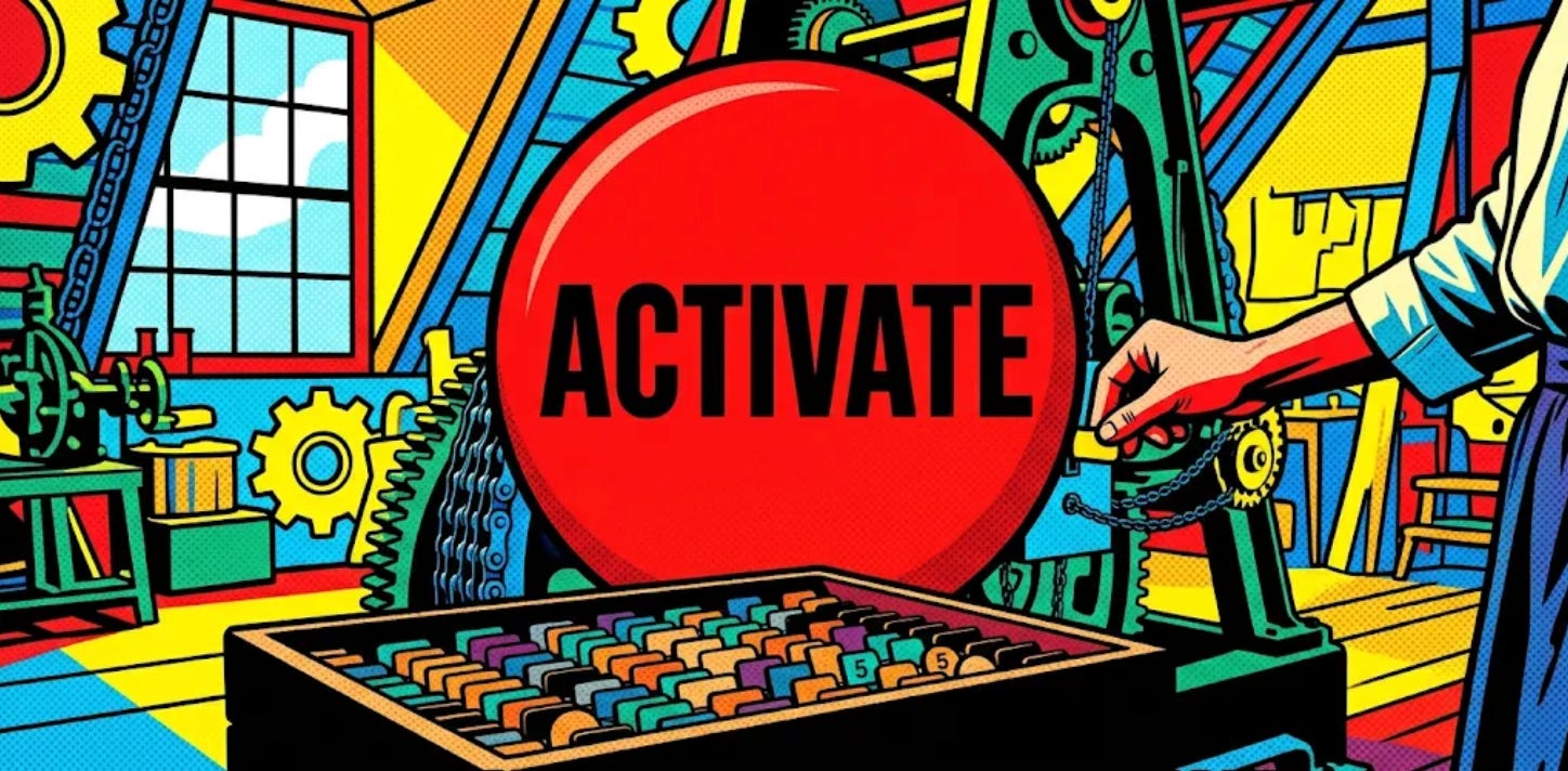 This is not a launch. This is the switch being flipped.