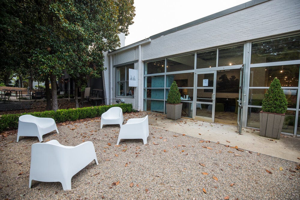 Exterior view of Sheep &amp; Meadow. Autumn has made an appearance!