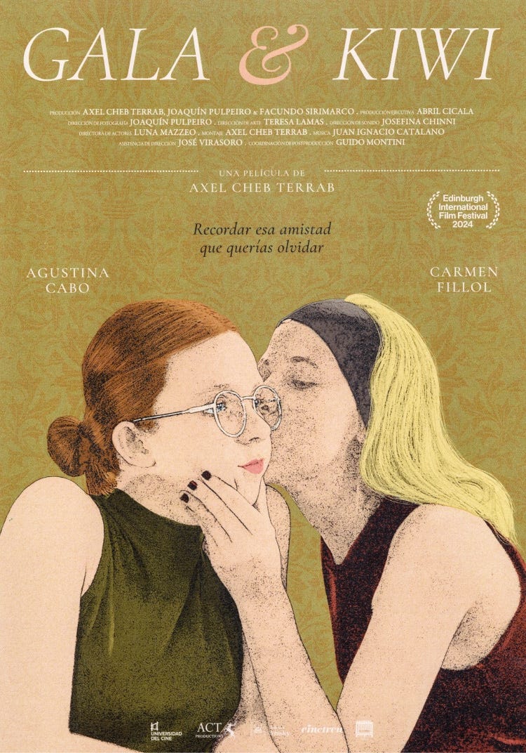 “Puntualmente lo que me hizo cruzarlo, fue haber estrenado en Argentina mi primera película, Gala & Kiwi, mi primer largometraje. Porque eso me dio una validación externa, más allá del sentimiento”, explica Axel Cheb Terrab.
