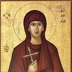 La Vida de los Santos: La Santa Monja Mártir Eudocia