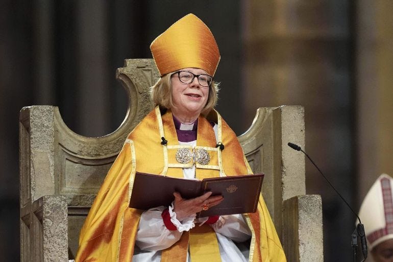 Sarah Mullally enthroned as first female archbishop of Canterbury |  Religion News | Al Jazeera
