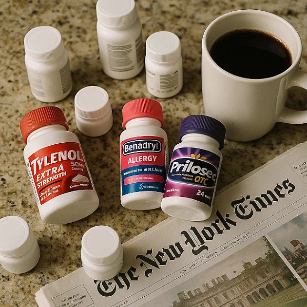 Common over-the-counter medications
