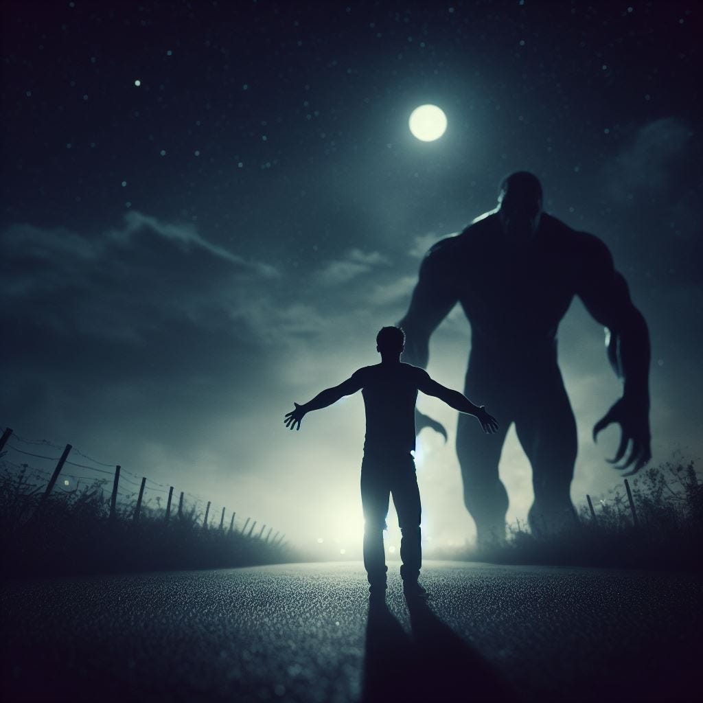 This One Idea Helped Me Overcome Paralyzing Fear and Anxiety stand up to the monster This One Idea Helped Me Overcome Paralyzing Fear and Anxiety stand up to the monster
