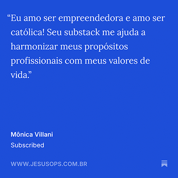 Depoimento de assinante Premium do JesusOps Depoimento de assinante Premium do JesusOps