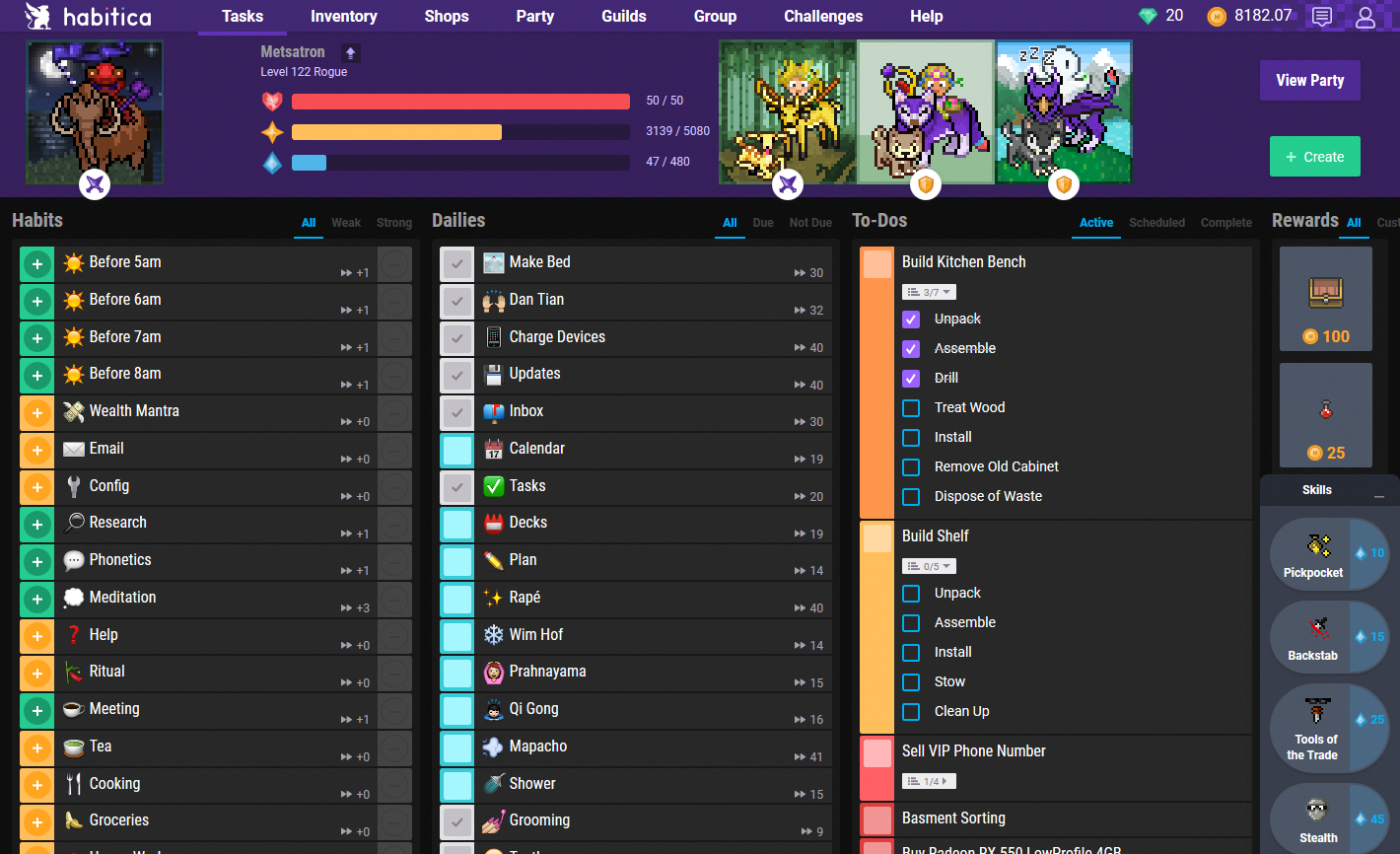 DeepDark Habitica | Habitica Wiki | Fandom