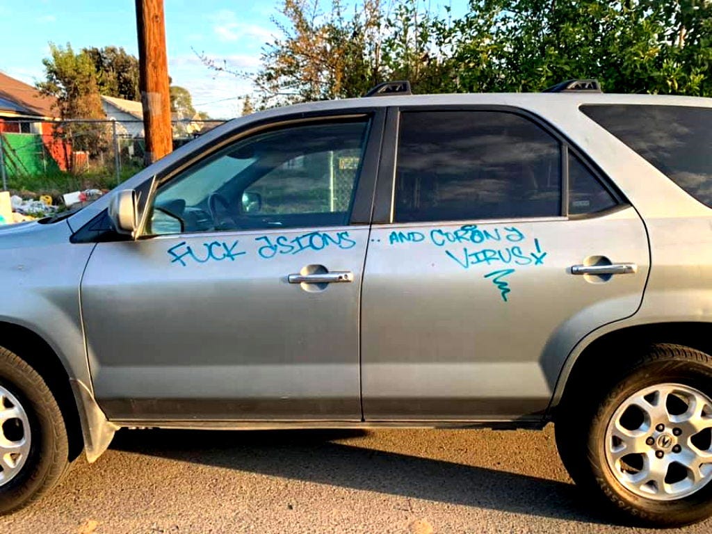 Racist Graffiti