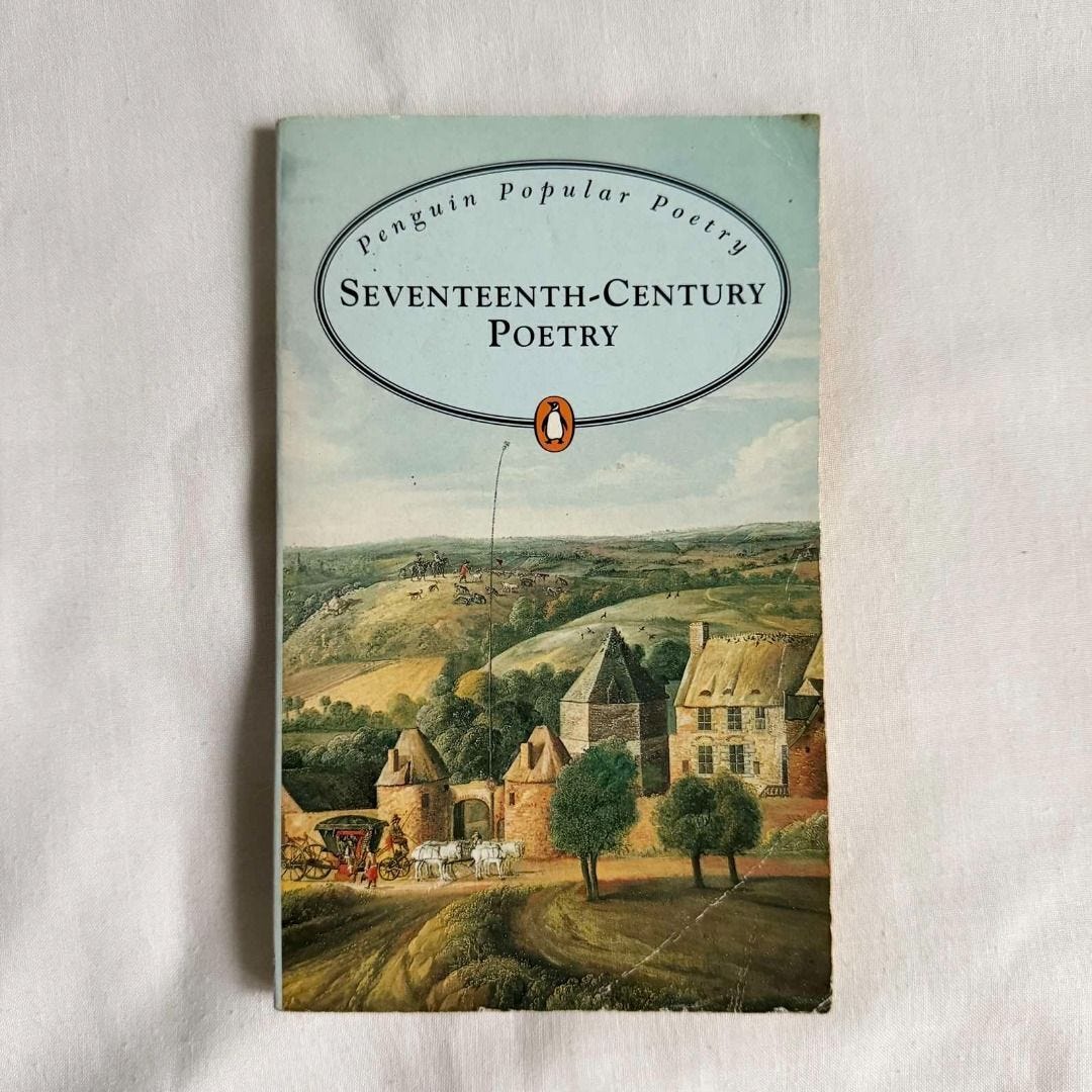 A paperback in the Penguin Popular Poetry series, titled Seventeenth-Century Poetry