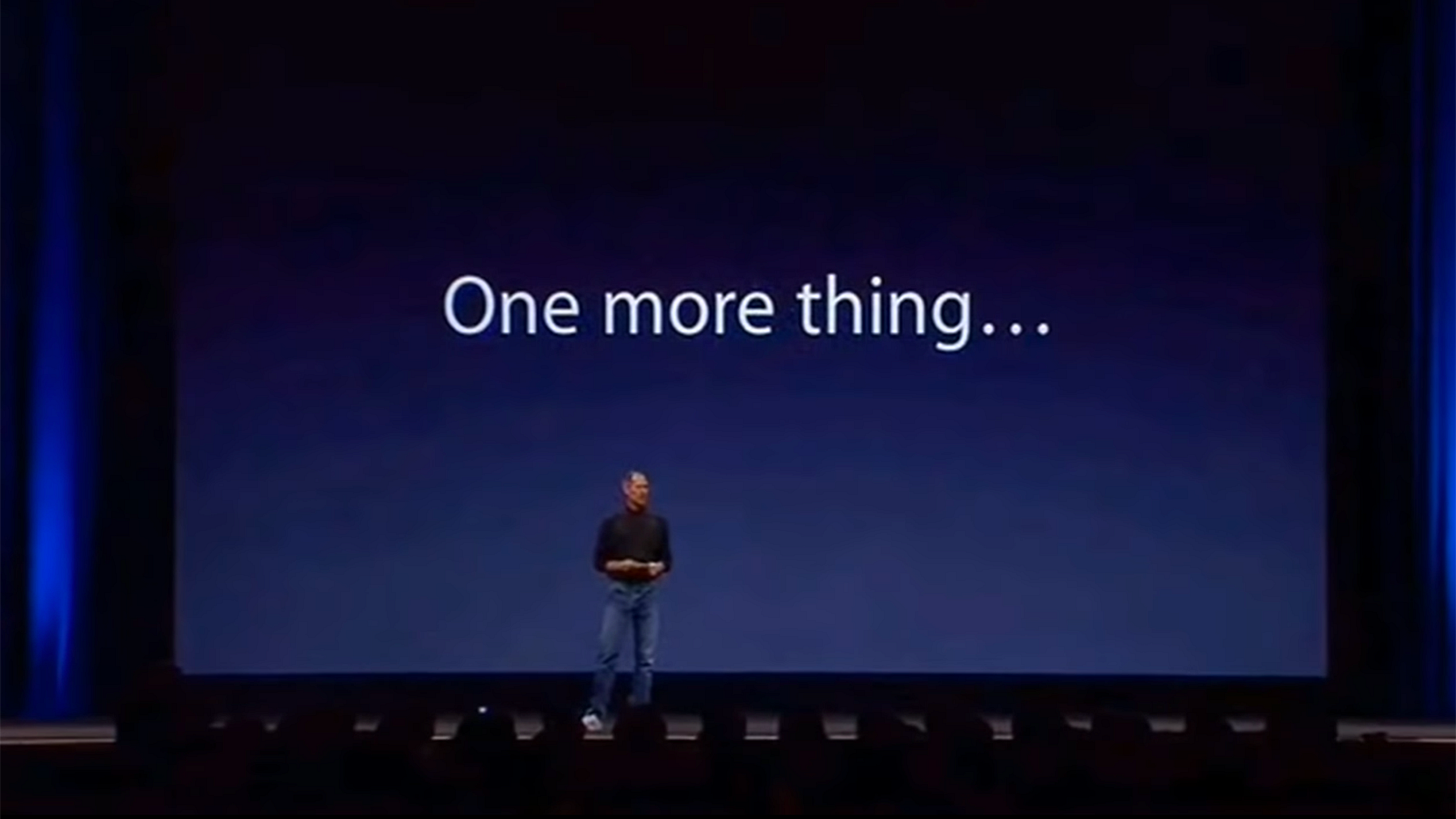 Every 'One more thing' Apple Has Ever Announced: A Little Extra Apple |  Macworld