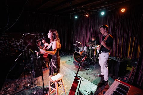 Shots from our 8/30 show at The End