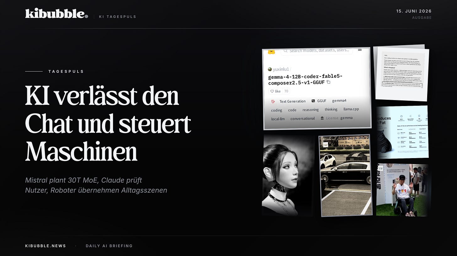 KI verlässt den Chat und steuert Maschinen