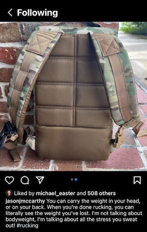 Why Rucking is the Best Thing I Do for My Body, Mind, and Soul Why Rucking is the Best Thing I Do for My Body, Mind, and Soul