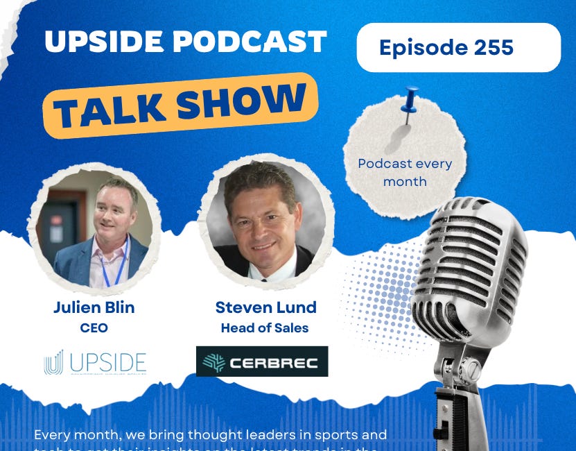 🎙️ Upside Video Chat with Steven Lund, Head of Sales, Cerbrec, Leading AI Agent Development Platform. 