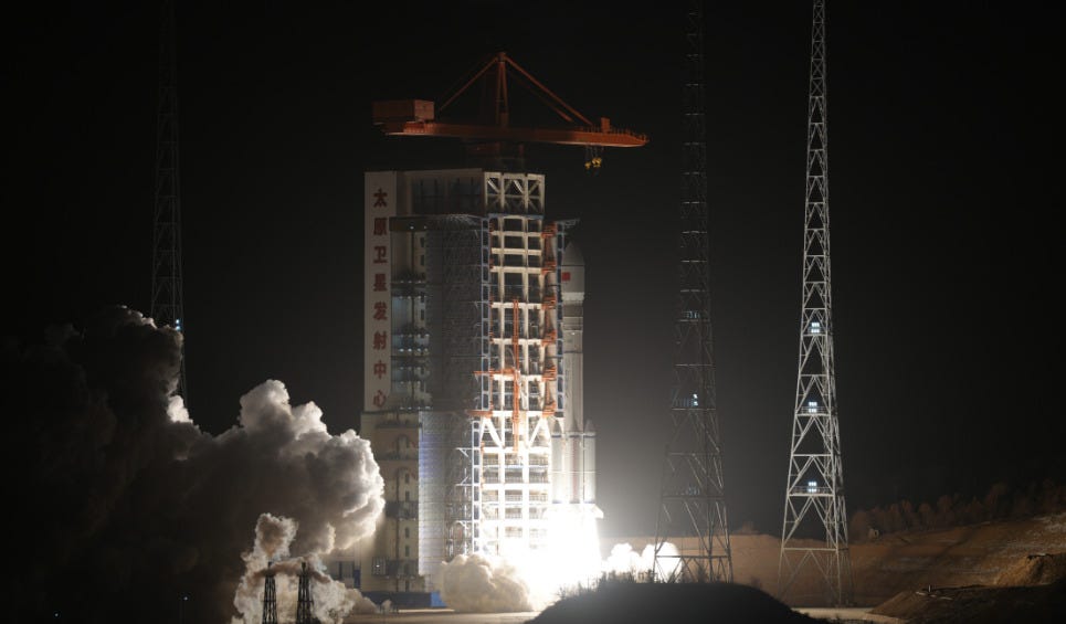 China's First 2026 Launch Enters Retrograde Orbit With Imaging Spacecraft [Long March 6A Y27]