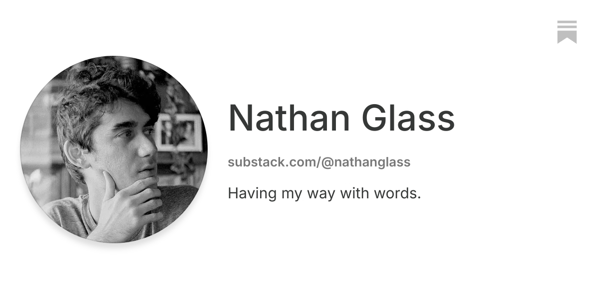 Nathan Glass | Substack