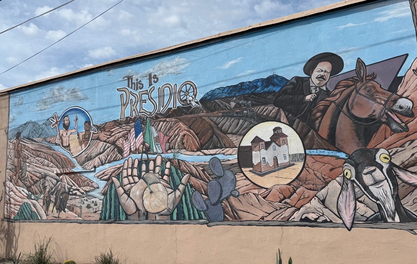 A mural on a wall

AI-generated content may be incorrect.