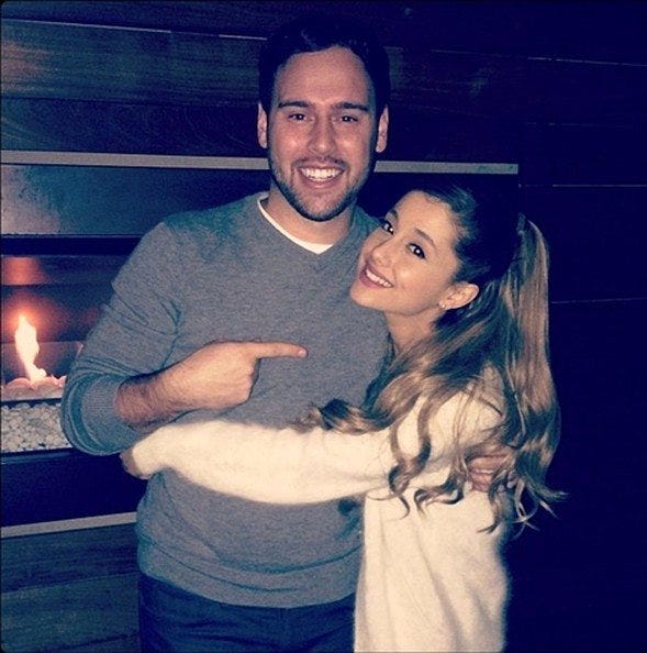 ariana grande gets back with scooter braun ariana grande gets back with scooter braun