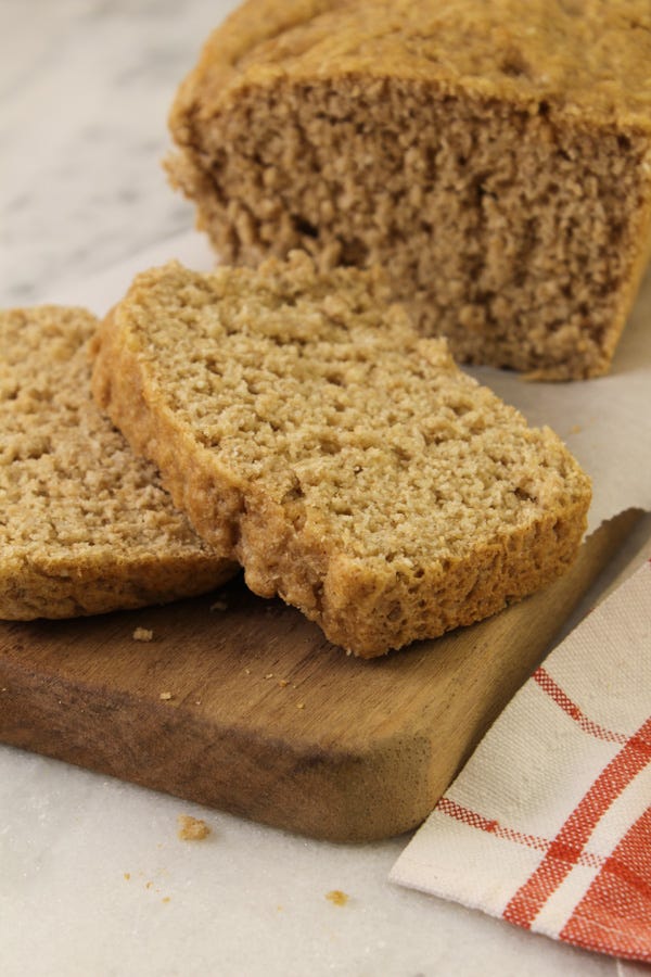 Pão de centeio e aveia