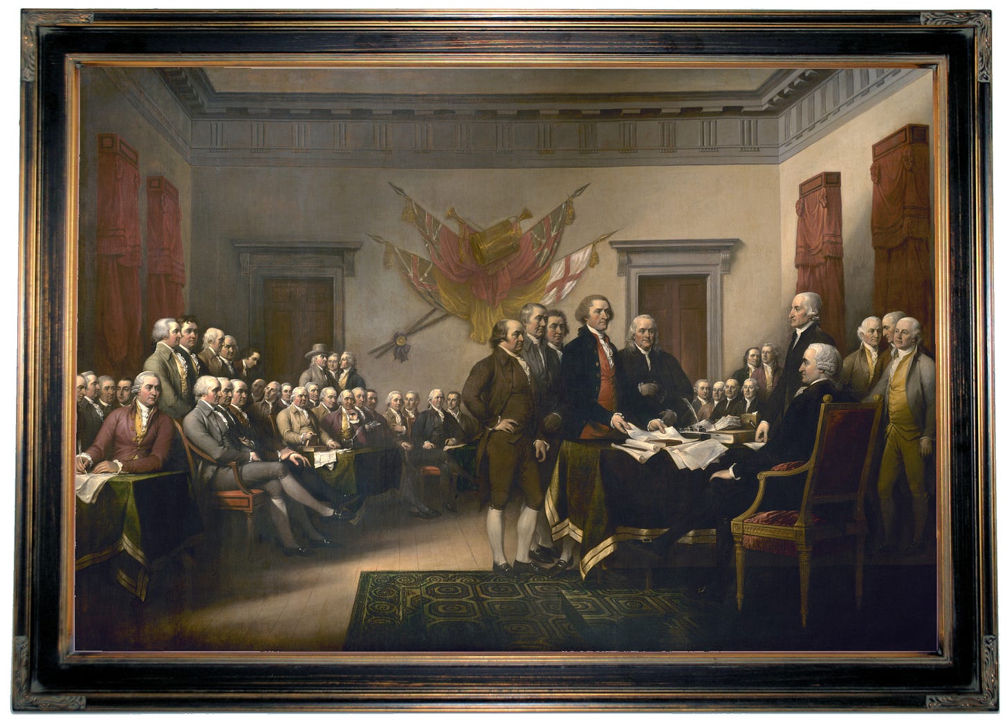 Signing Of The Declaration Of Independence Painting at PaintingValley ...
