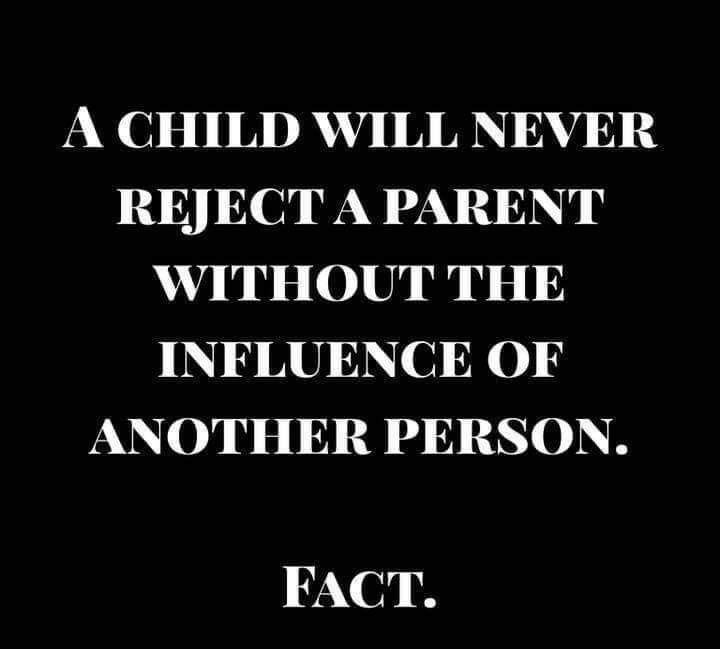 This may contain: a child will never reflect a parent without the inflence of another person fact