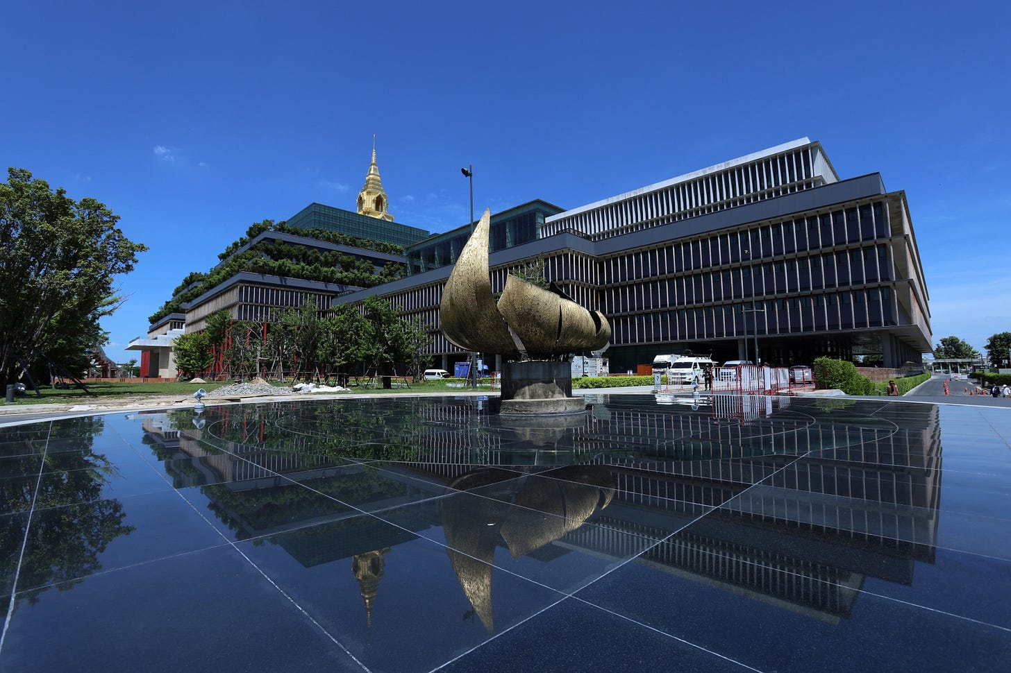 Thailand's Parliament building in Bangkok.