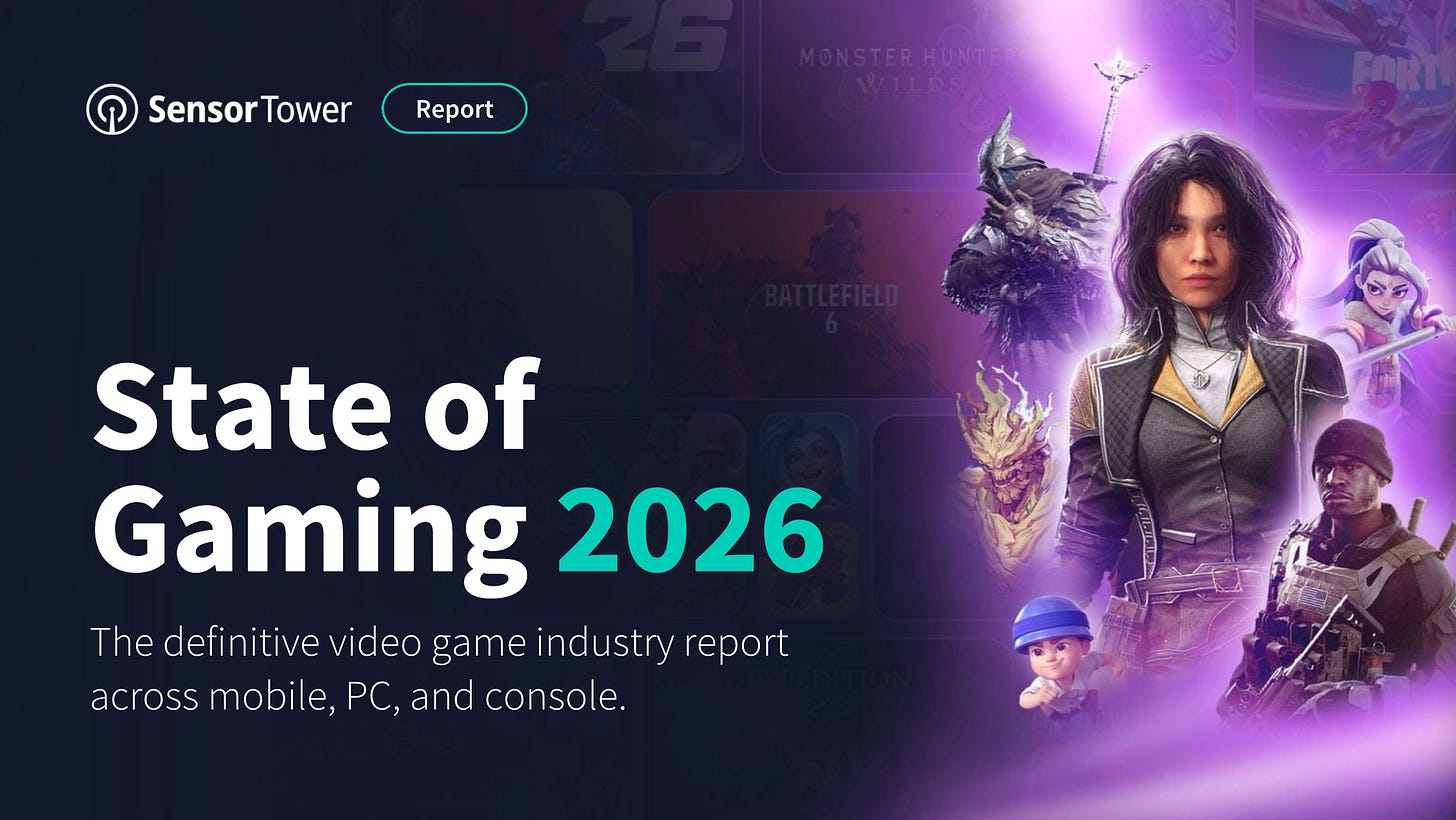 Sensor Tower State Of Gaming 2026 By Dmitriy Byshonkov 39b39ad9 2df5 405f A9c0 2460x1386 