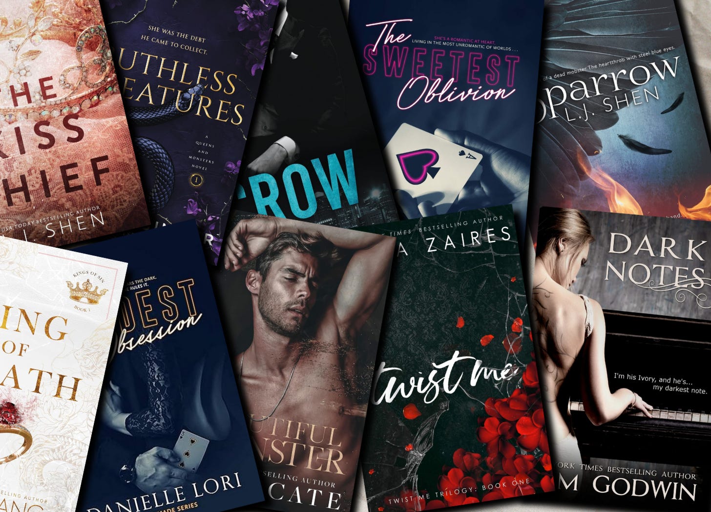 10 Dark Romance Books Featuring Dangerous Men and SoftHearted Heroines
