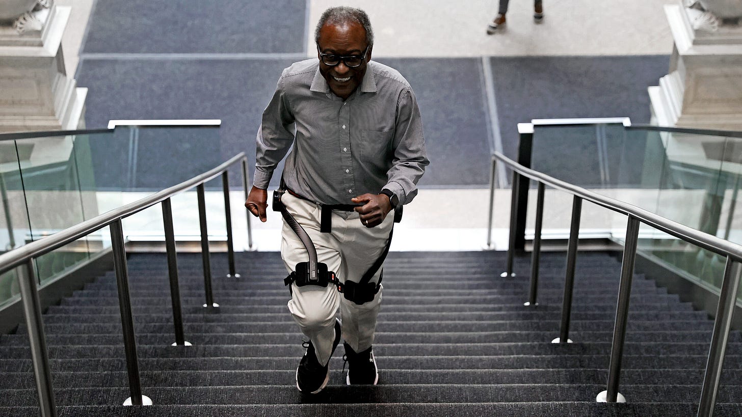 Das Zeitalter des Exoskeletts beginnt Das Zeitalter des Exoskeletts beginnt