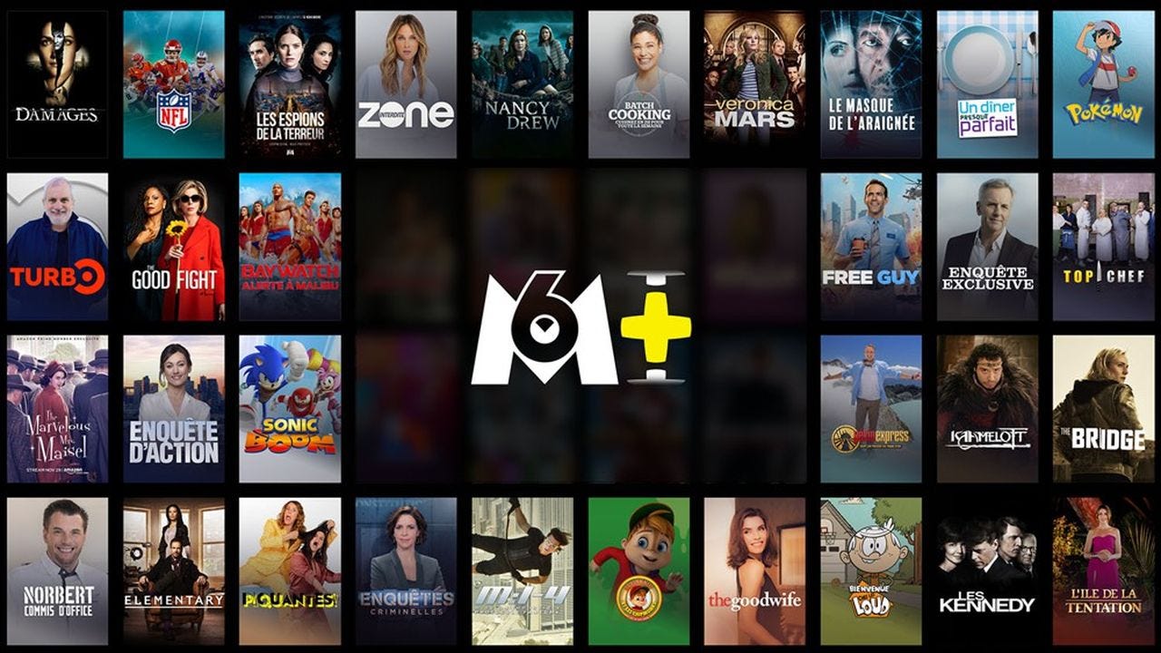 Les revenus publicitaires du streaming représentent aujourd'hui environ 7 % des revenus des chaînes du groupe M6. 