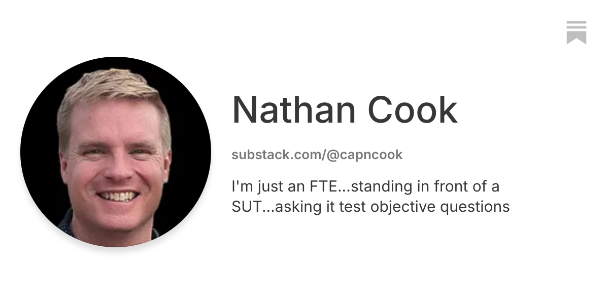 Nathan Cook | Substack