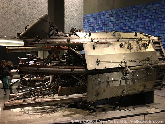 Artifacts at the 9|11 Museum | walkaboutny