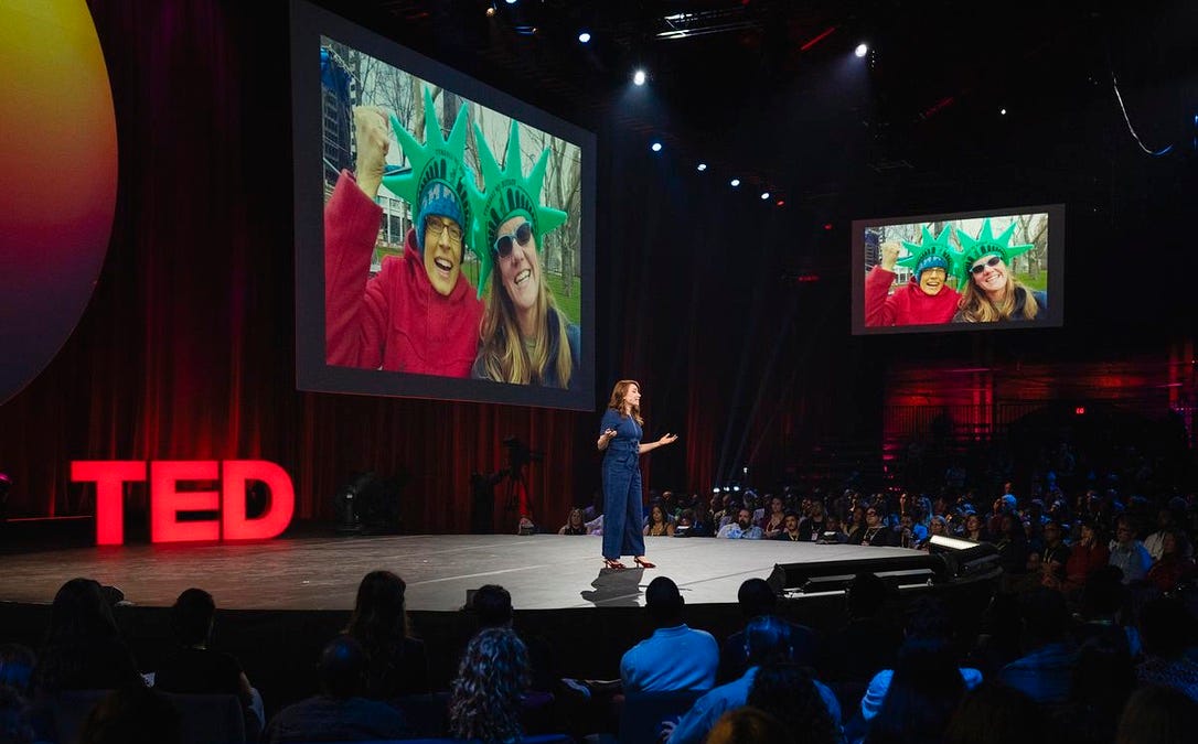 Thanks for coming to my TED Talk (seriously)